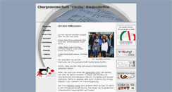 Desktop Screenshot of caecilia-dielfen.de